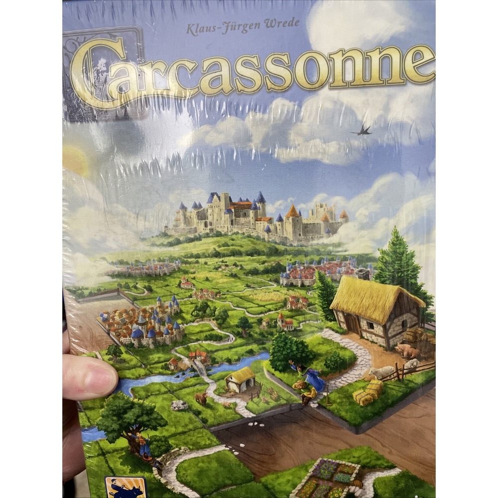 Carcassonne Z-Man Games Board Game ZM7810 Sealed New The River & The Abbott